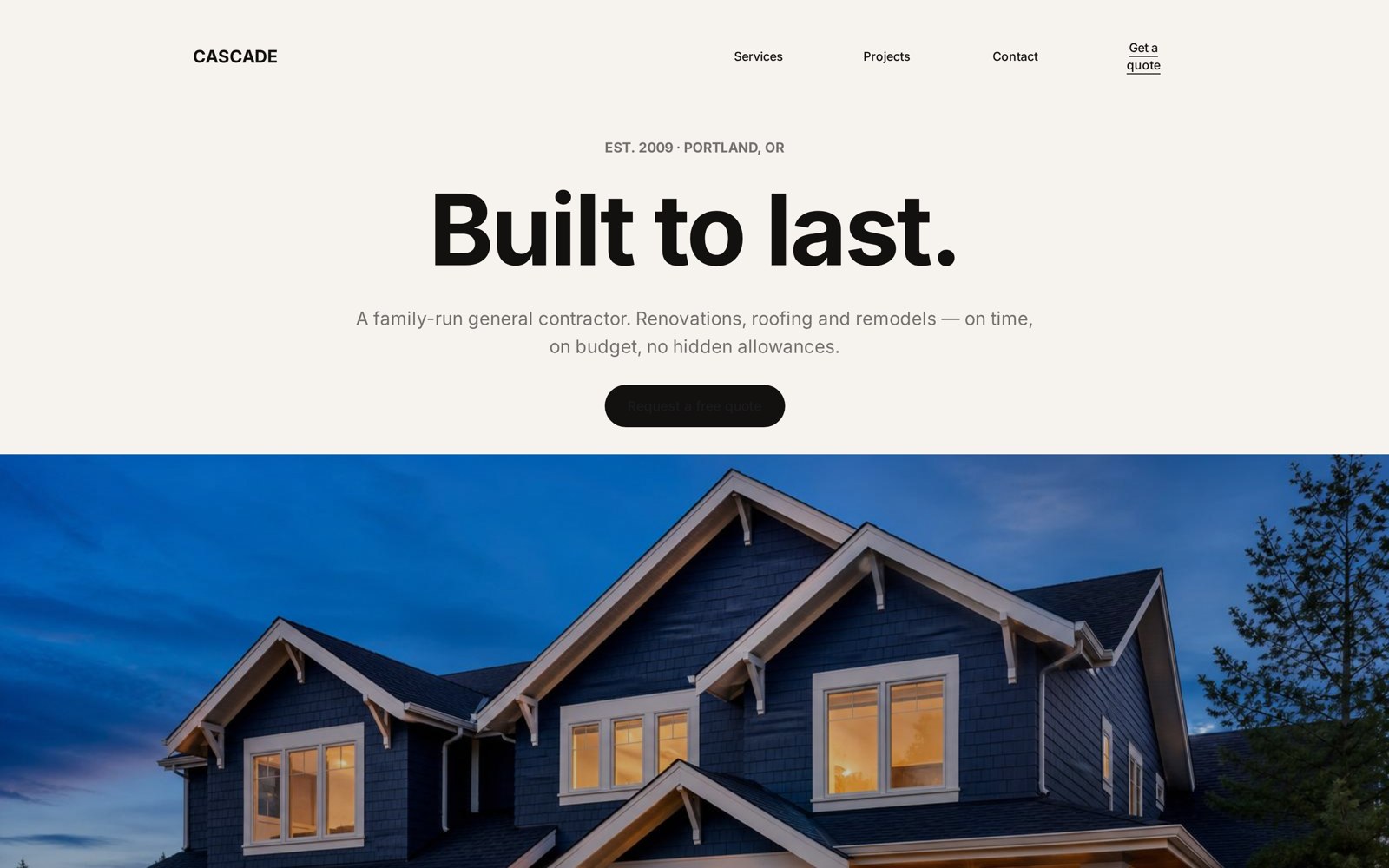 Contractor / Builder