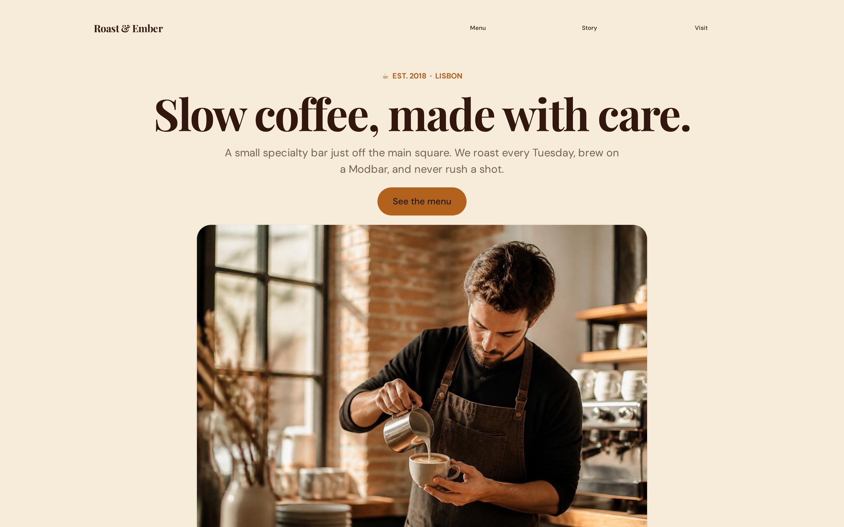 Small Business — Coffee Shop